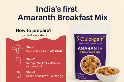 QuickGain Aamra Mix – The Oats-Free Supergrain Breakfast